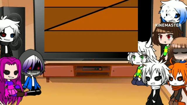Glitchtale react to Last Breath sans vs Bf Evil смотреть онлайн