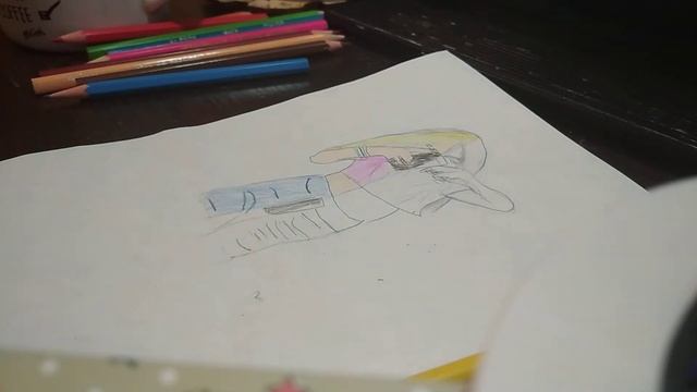 фломастеры? или карандаши? рисую рисунок карандашами и фломастерами смотреть онлайн