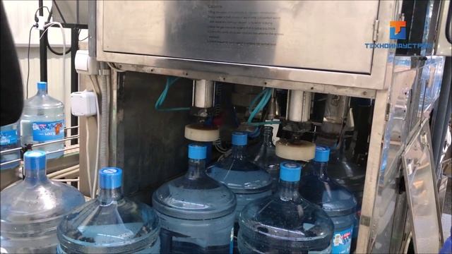 Линия розлива воды в бутыли 19 литров смотреть онлайн