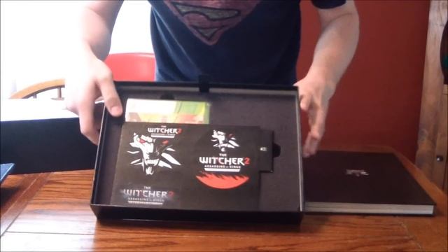 The Witcher 2 Collectors Dark Edition Xbox 360 Unboxing Review