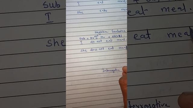 positive,negative and interrogative sentences of present simple tense смотреть онлайн