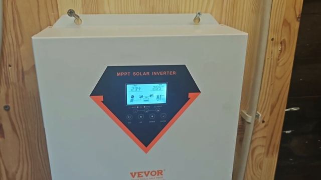 Test Prestazioni Massime Sul Nuovo Inverter Vevor Ibrido 3.5kw 24v Fotovoltaico Fai Da Te