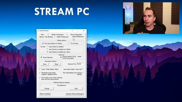 How to use one Mouse & Keyboard with two Computers - Input Director Tutorial смотреть онлайн