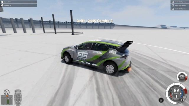 Practicing Drifting on Gridmap V2! смотреть онлайн