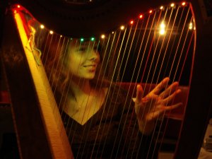 Alizbar. Групповая арфотерапия для взрослых. Celtic harp / Кельтская арфа / Сеанс музыкотерапии.