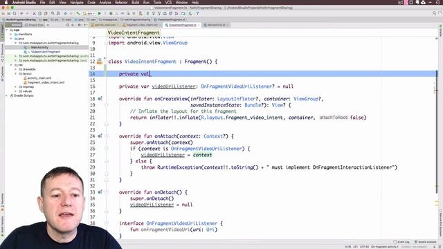 Kotlin Fragment Data Sharing: Using Fragment Interface смотреть онлайн