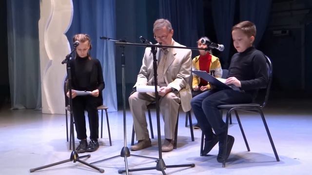 Репетиция спектакля "Слепой музыкант" на сцене. Ч.1 смотреть онлайн