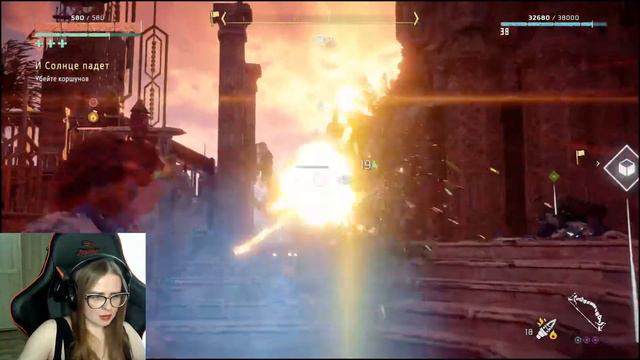 Horizon Zero Dawn.№21.Гиганский огнежар Дервала.Даради. смотреть онлайн