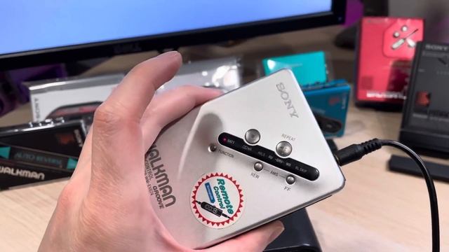Sony WM-EX674 Walkman Cassette Player, EX Silver ! Working : ) смотреть онлайн