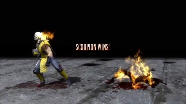 MK9 Retro Scorpion Toasty Fatality смотреть онлайн