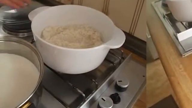 Как приготовить рис с молоком В Испании называется arroz con leche смотреть онлайн