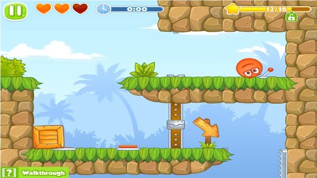 Красный Шар против МОНСТРОВ ИГРА МУЛЬТИК для детей RED Ball #5 смотреть онлайн
