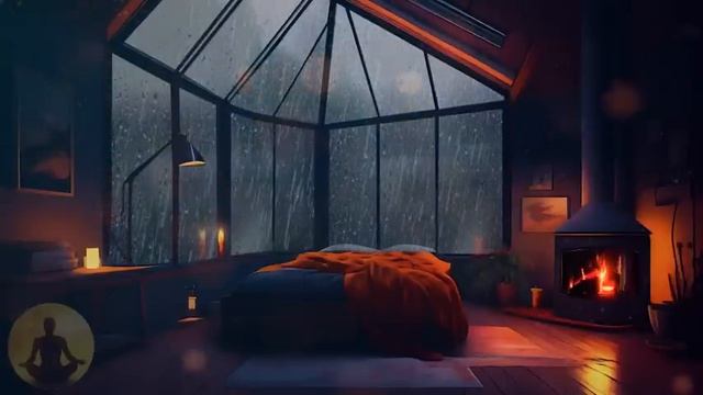 ASMR Rain Sounds For Sleeping - 12 Hours Rain & Relaxing Sounds For Insomnia Symptoms & Sleeping