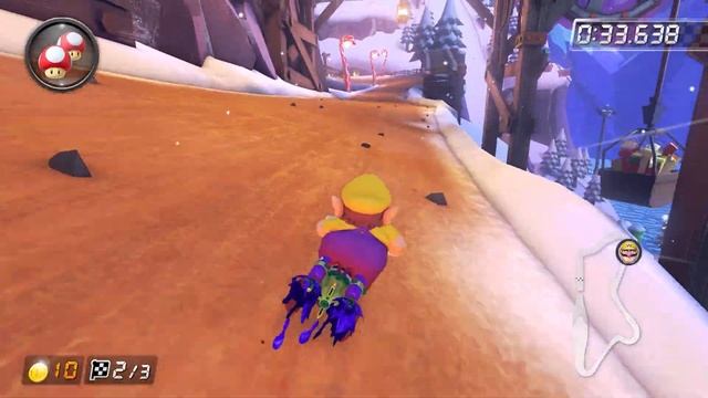 Tour Merry Mountain [200cc] - 1:18.625 - PSYQUI :) (Mario Kart 8 Deluxe World Record) смотреть онлайн