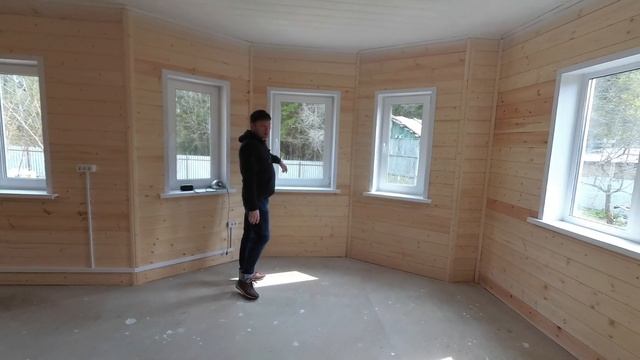 Герань - двухэтажный дом 7 на 8 в Волоколамском районе Московской области смотреть онлайн