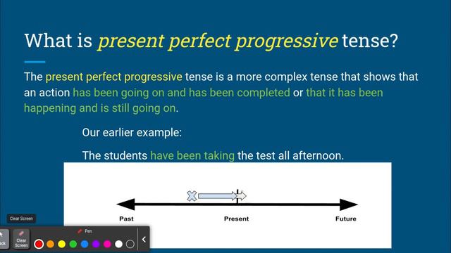 2.2 Present Perfect Progressive Verb Tense смотреть онлайн