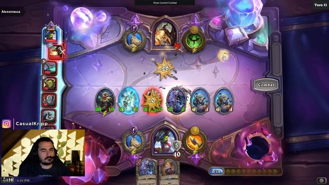 I LOVE THE NEW SACK QUEST! - Hearthstone Battlegrounds смотреть онлайн