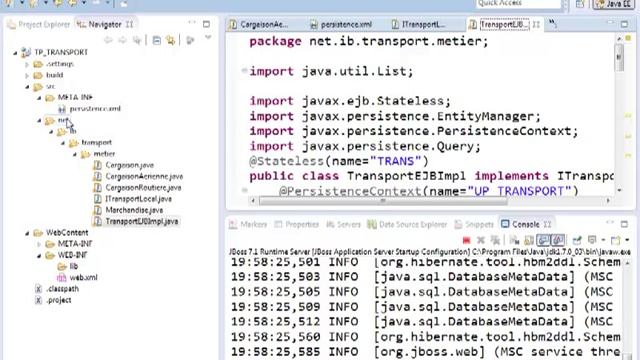 M.Youssfi TP EJB Web services SOAP REST Eclipse JBoss 7 1 Cargaisons смотреть онлайн