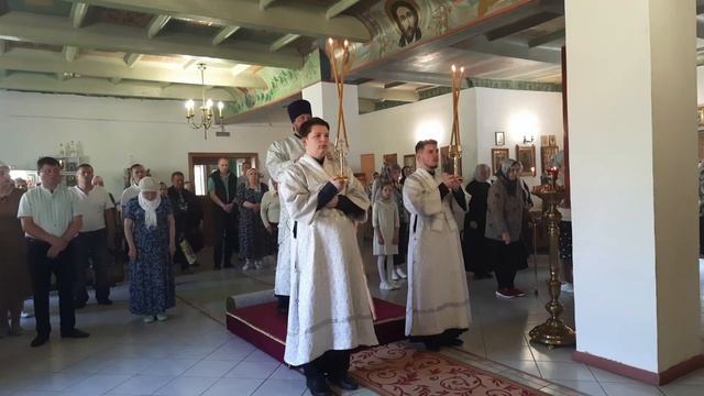 Престольный праздник Вознесенского храма поселка Вахруши смотреть онлайн
