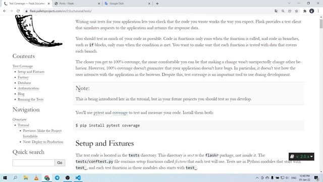Learn Flask from Documentation Part 4 смотреть онлайн