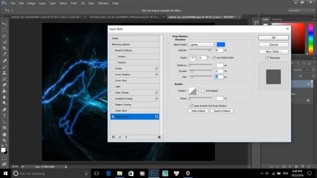 Photoshop: Create Animal Constellation in Photoshop смотреть онлайн
