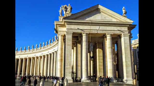 OPTICAL ILLUSION OF ST. PETER'S SQUARE | The MAGIC of Bernini’s Colonnade | Architectural illusion смотреть онлайн