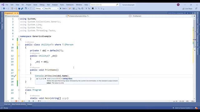 2. C# Generics - Part-2, C# Advanced Concepts смотреть онлайн