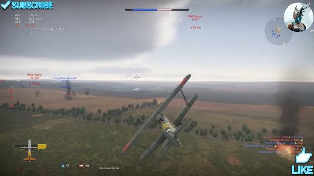 WAR THUNDER! Partida Online/VR Headshot смотреть онлайн