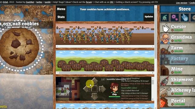 cookie clicker dungeon beta смотреть онлайн