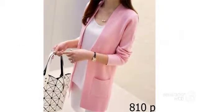 Одежда от бренда AliExpress - Весенне-осенний кардиган средней длины