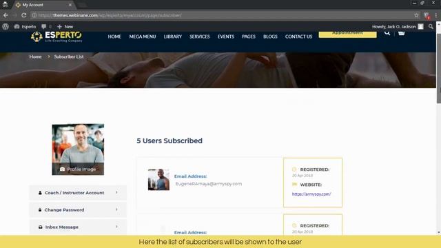 Esperto - Coach Profile Setup Tutorial смотреть онлайн