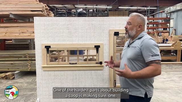 DIY Chicken Coop? Pre-hung windows solve your problem! смотреть онлайн