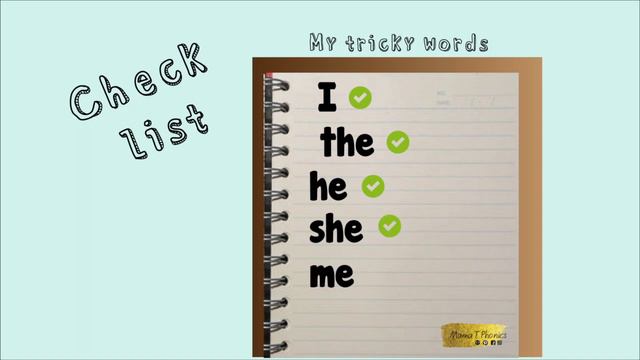 Tricky Words Set 1 | Jolly Phonics red level | High Frequency Words смотреть онлайн