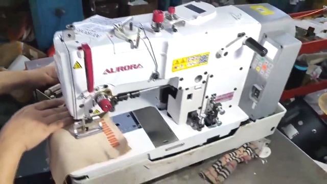 Петельная машина с прямым приводом Aurora A-783FN (Мультинож, автоматический подъёмлапки) смотреть онлайн