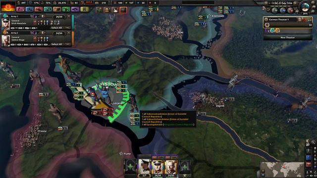 The Bavarian Question || Ep.2 - Red Flood Germany HOI4 Lets Play смотреть онлайн