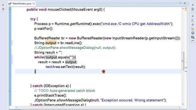 Java Training - Java Processes & GUI смотреть онлайн