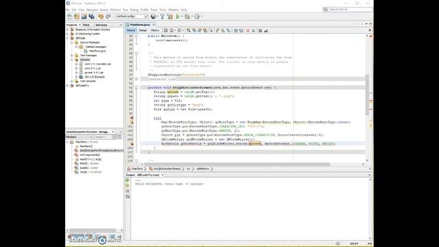 Java Tutorial - How to create QR Code смотреть онлайн
