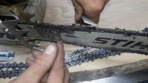 Суперзаточка цепи для продольного пиления и заточка цепи для бензопилы напильником.