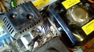 Замена моторного масла в Lifan 170f.