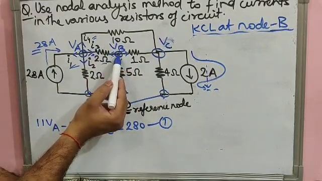 Nodal Analysis Method (Node Voltage Method) смотреть онлайн