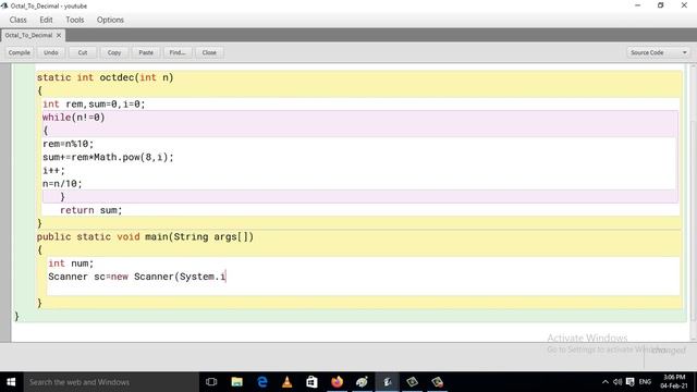 Octal To Decimal In Java || How To Convert Octal To Decimal In java смотреть онлайн