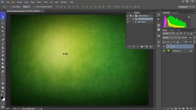 1 minute Photoshop - How To Create Grass Text Effect смотреть онлайн