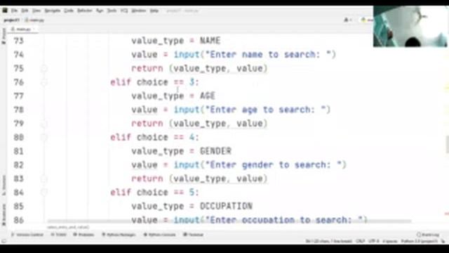 #User Record ManagementSystem in Python using Pycharm using python dictionary |Hostboxcse(Project смотреть онлайн