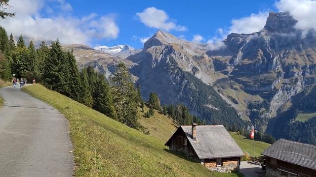 ?? SWITZERLAND - ENGELBERG -PART 8 -Walking Tour beautiful villages -hermosos pueblos -4k смотреть онлайн