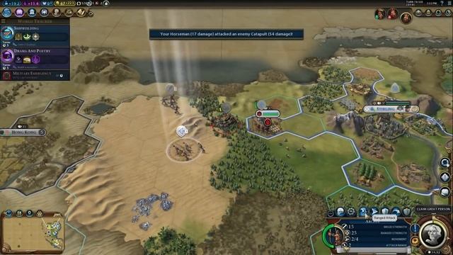 Грузия, Шотландия, Мапуче, Зулусы: новые нации в дополнении CIVILIZATION VI: RISE AND FALL смотреть онлайн