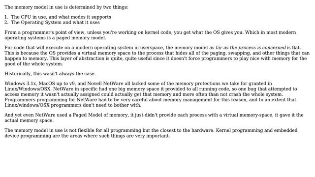 Understanding "Flat memory model" and "Segmented memory model" (4 Solutions!!) смотреть онлайн