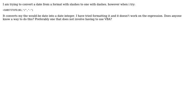 Excel format from mm/dd/yyyy to mm-dd-yyyy смотреть онлайн