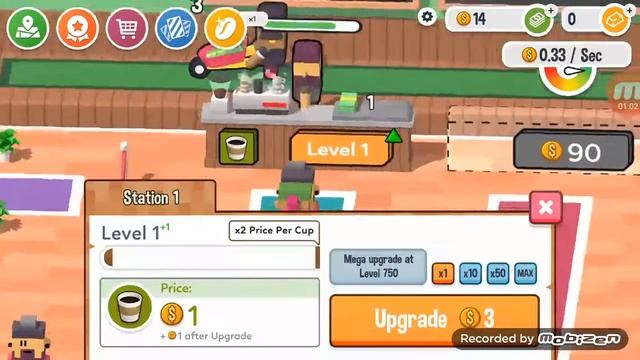 Idle Coffee Corp Android Gameplay смотреть онлайн