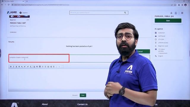 ALLEN Digital Portal Walkthrough For Students смотреть онлайн