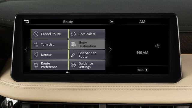 2024 INFINITI QX80 - Route Menu (if so equipped) смотреть онлайн